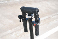 Glion Dolly handlebars in the folded position