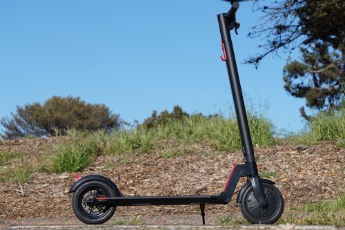 Gotrax GXL Commuter V2 electric scooter in public park