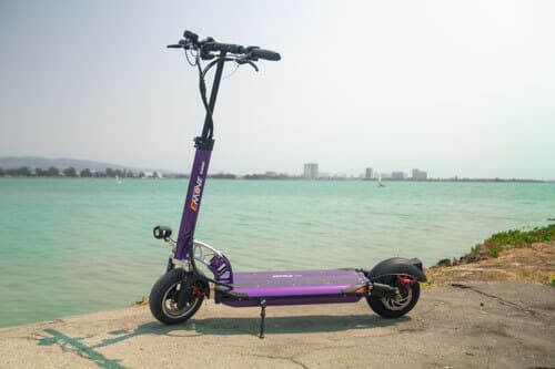Purple 2021 EMOVE Cruiser electric scooter