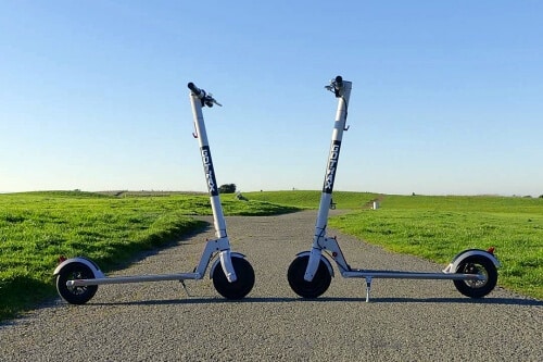 Two GOTRAX Xr scooters facing each other