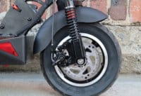 Skywalker 10s electric scooter front tire and disc brake