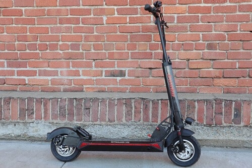 Kaabo Skywalker 10S electric scooter unfolded