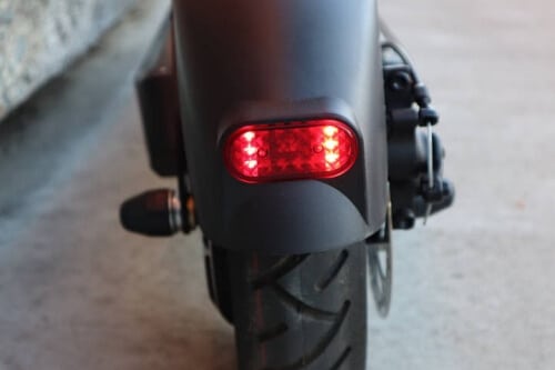 Kaabo Skywalker rear fender with LED light
