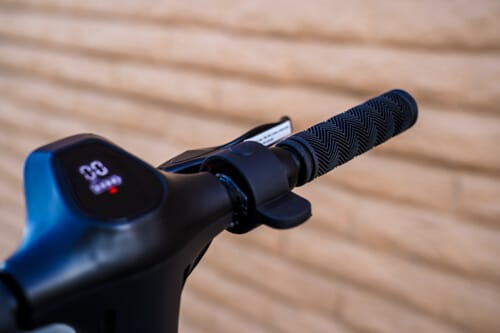 Hiboy Max V2 Electric Scooter Display, Throttle, Brake and Handlebar, close-up