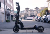 Currus Panther Electric Scooter - Full Scooter View, Upright