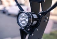 Currus Panther Electric Scooter - headlight, close-up