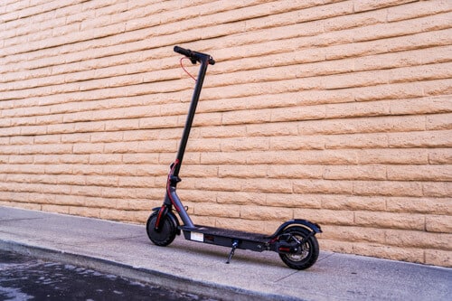 Hiboy S2 Electric Scooter - Scooter, Upright (from back)