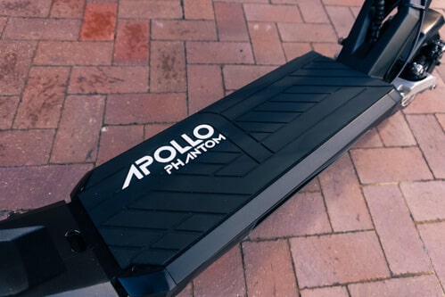 Apollo Phantom electric scooter - deck, cropped