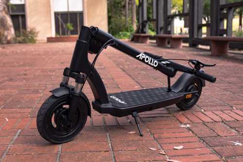Apollo Air Pro electric scooter - full scooter, folded