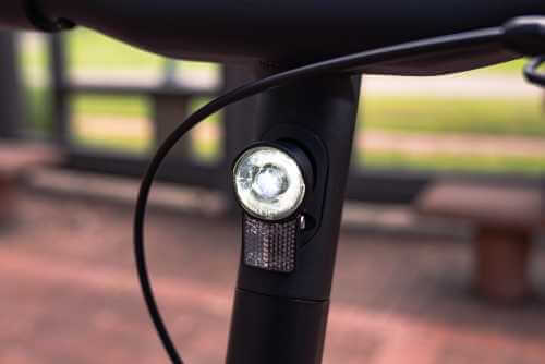 Apollo Air Pro electric scooter - headlight, on close-up