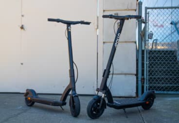 Apollo Air and Air Pro Electric Scooters - side by side product shot