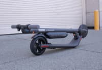 Segway Ninebot ES4 electric scooter - full scooter, folded