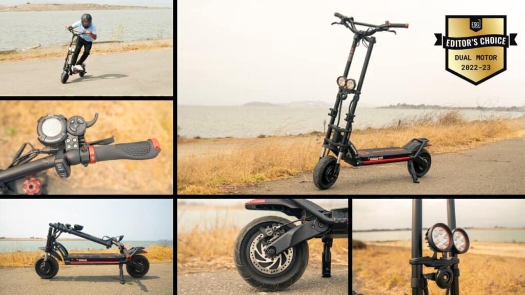 Kaabo Wolf Warrior X (Best Dual Motor Electric Scooters 2022-23 list)