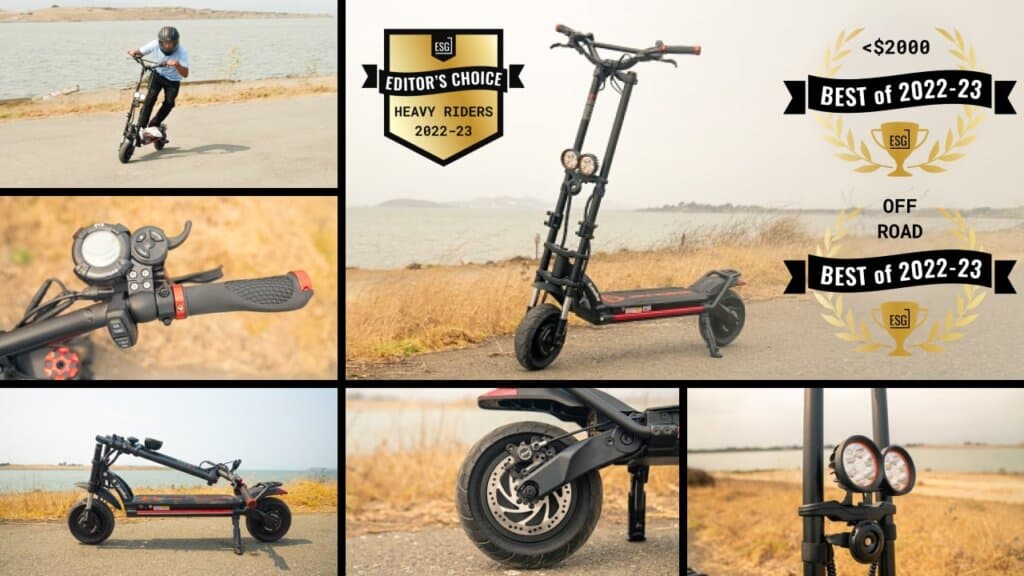 Wolf Warrior X (Best Electric Scooters for Heavy Riders List)